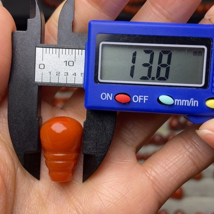 南红玛瑙配饰微瑕未镶嵌