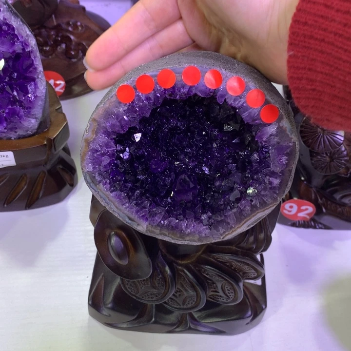 紫晶大型摆件（非配饰）未镶嵌