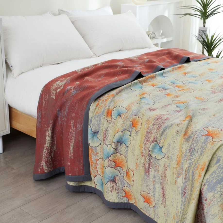 【银为有你】2.30*2.50多功能纯棉高定轻奢A类四季四季通用床盖