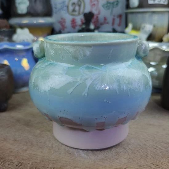 景德镇手工高温陶瓷：内口8.5高11