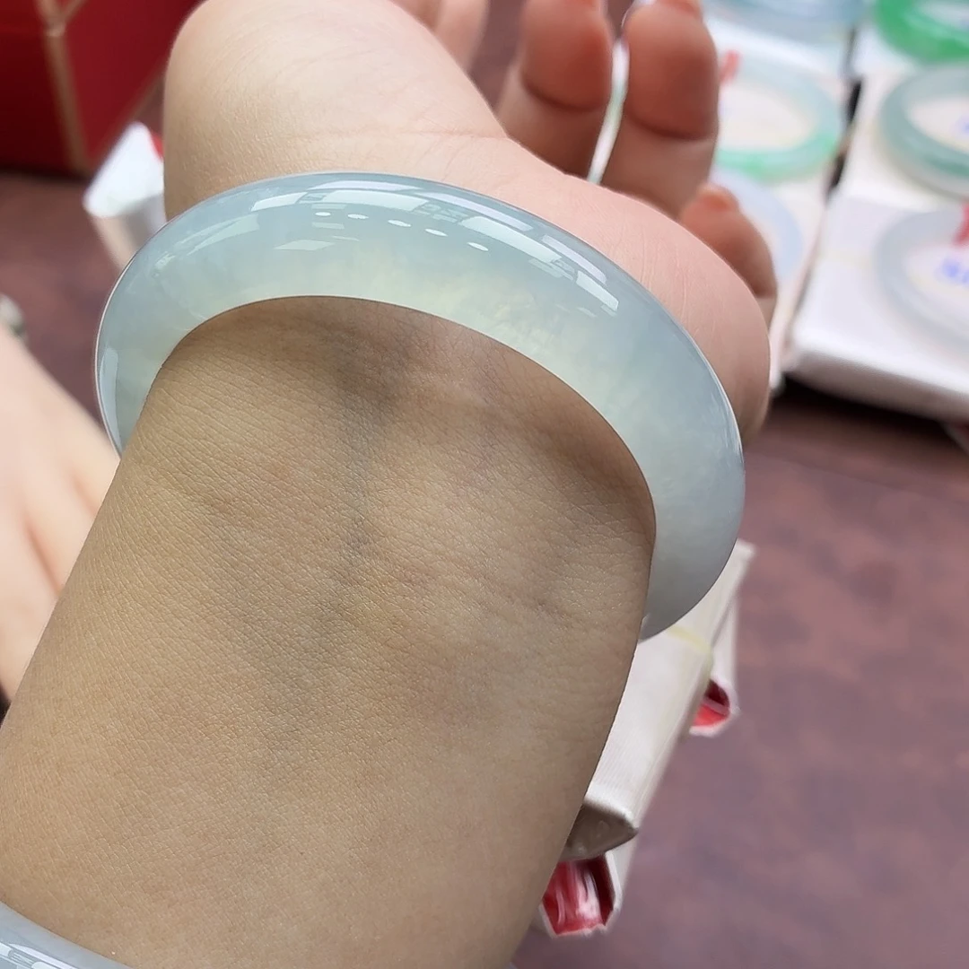 未镶嵌手镯翡翠59号强推大漏