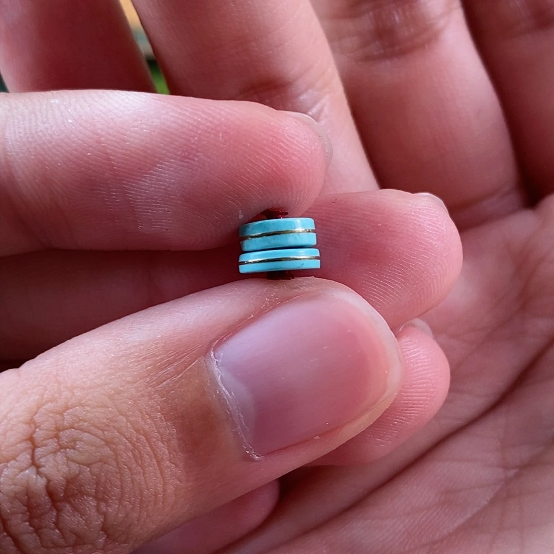 绿松石珠宝奇石足金镶嵌