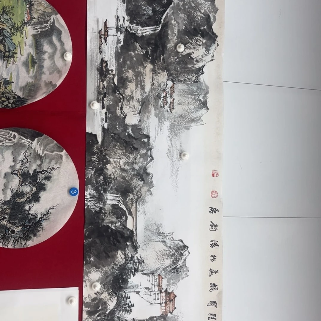 桃***酒国画绘画作品曾在国内外