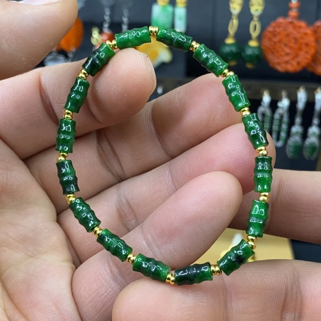 颈饰未镶嵌翡翠手链