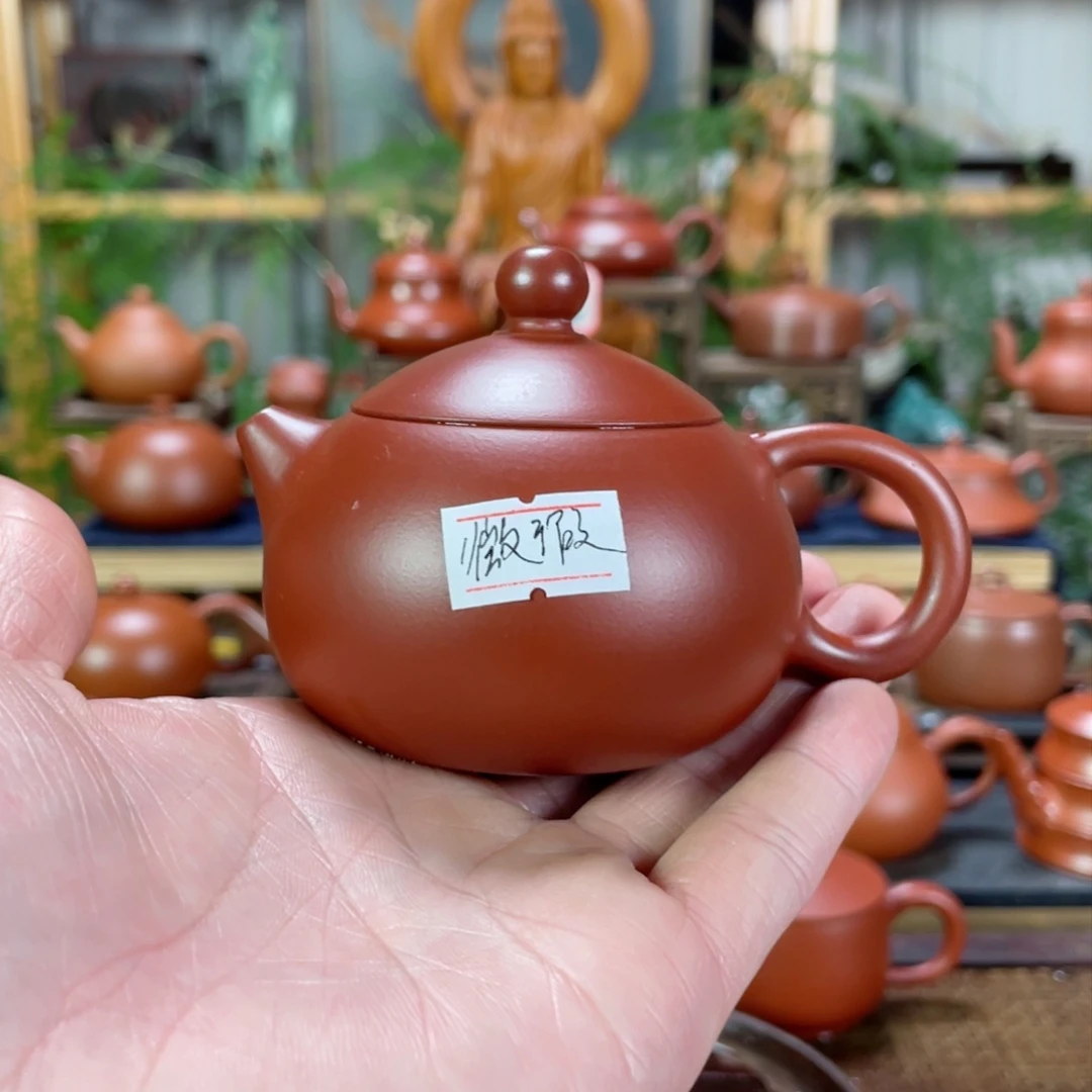 紫砂茶壶u****4朱泥西施