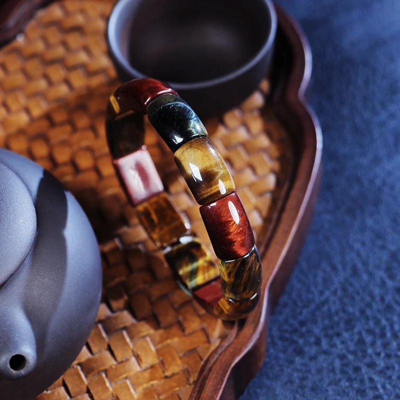 【晶锐珠宝推荐】多宝虎眼镯牌（多样性发其一）