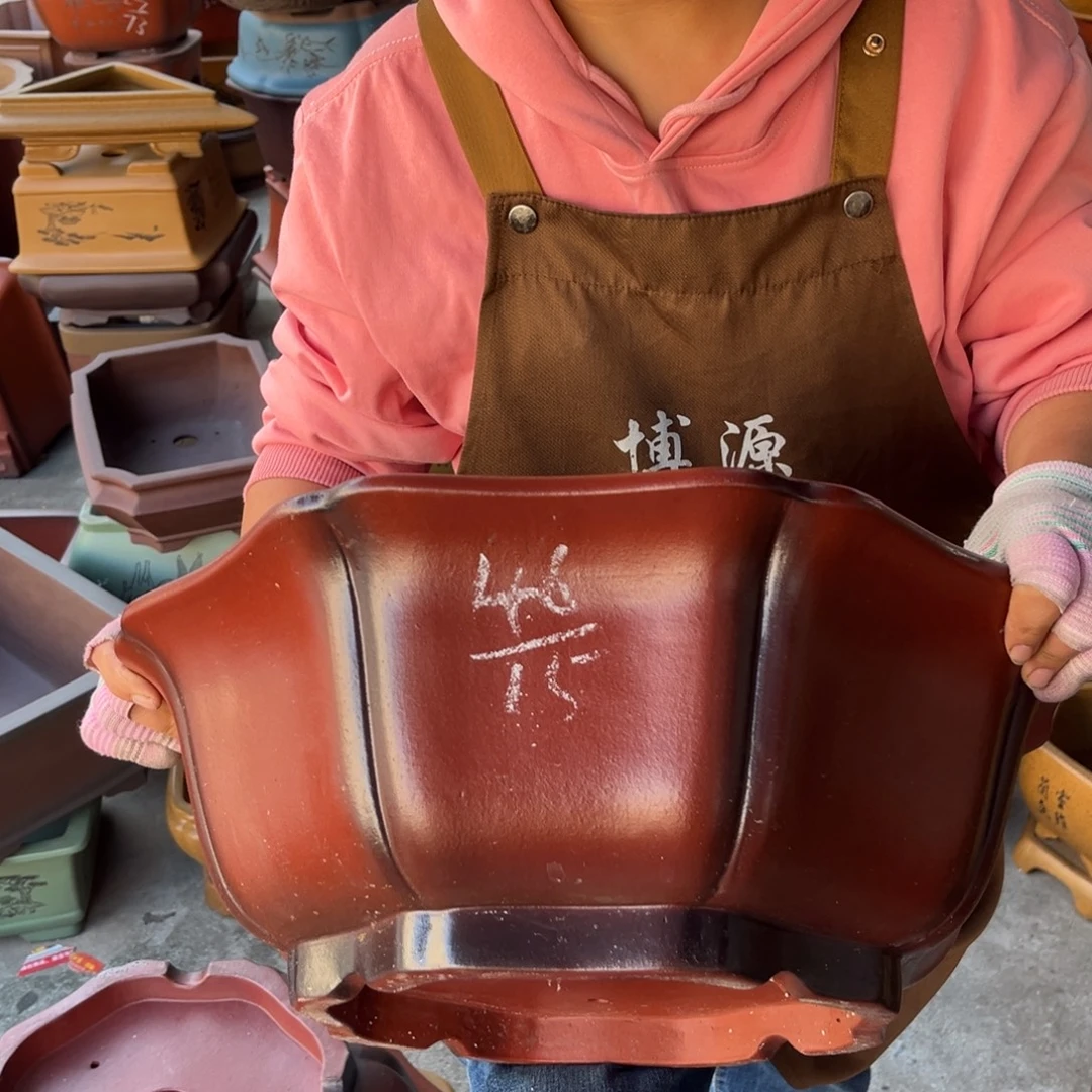 紫砂花盆盆景艺术