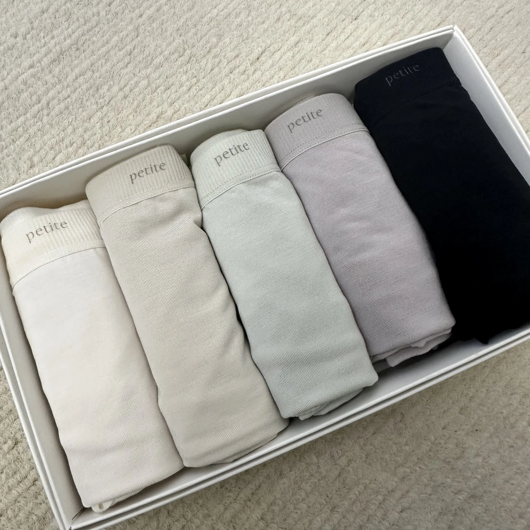 必入 经典无痕 中腰软糯舒适彩色打底短裤 N0退~