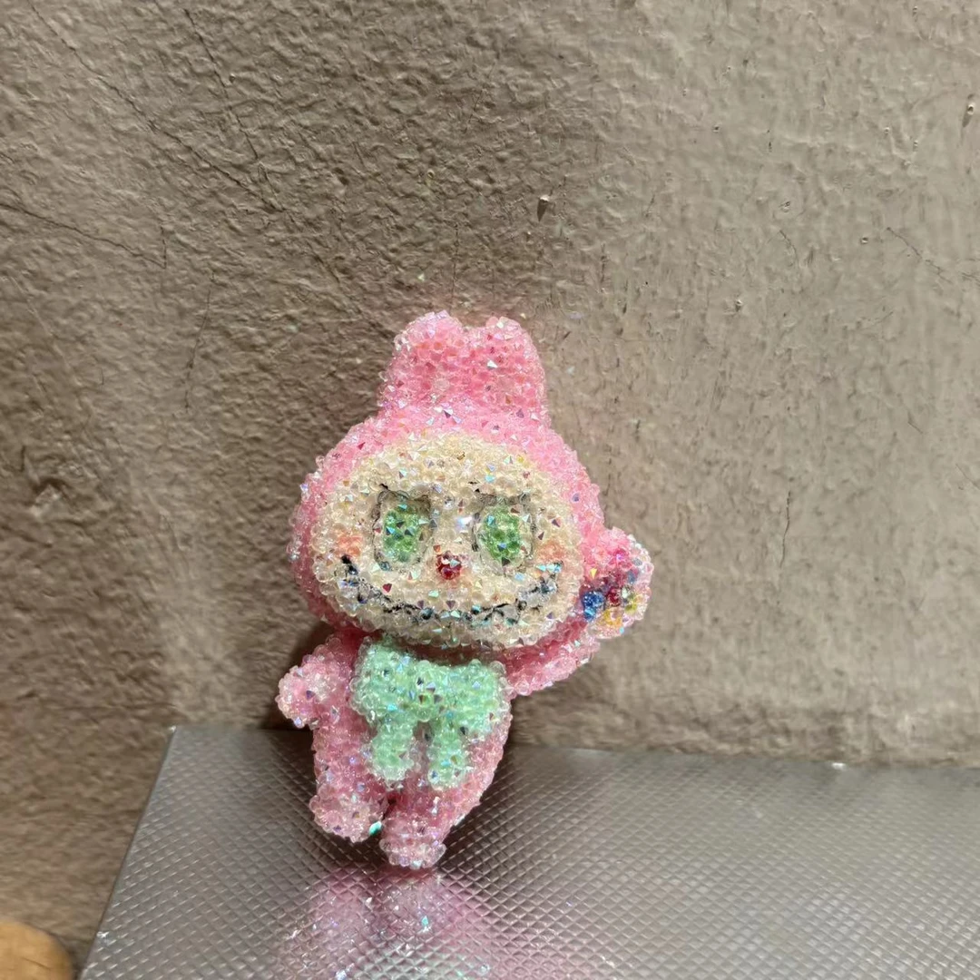 非金属树脂胸针 东大门小众闪闪玩偶胸针B126