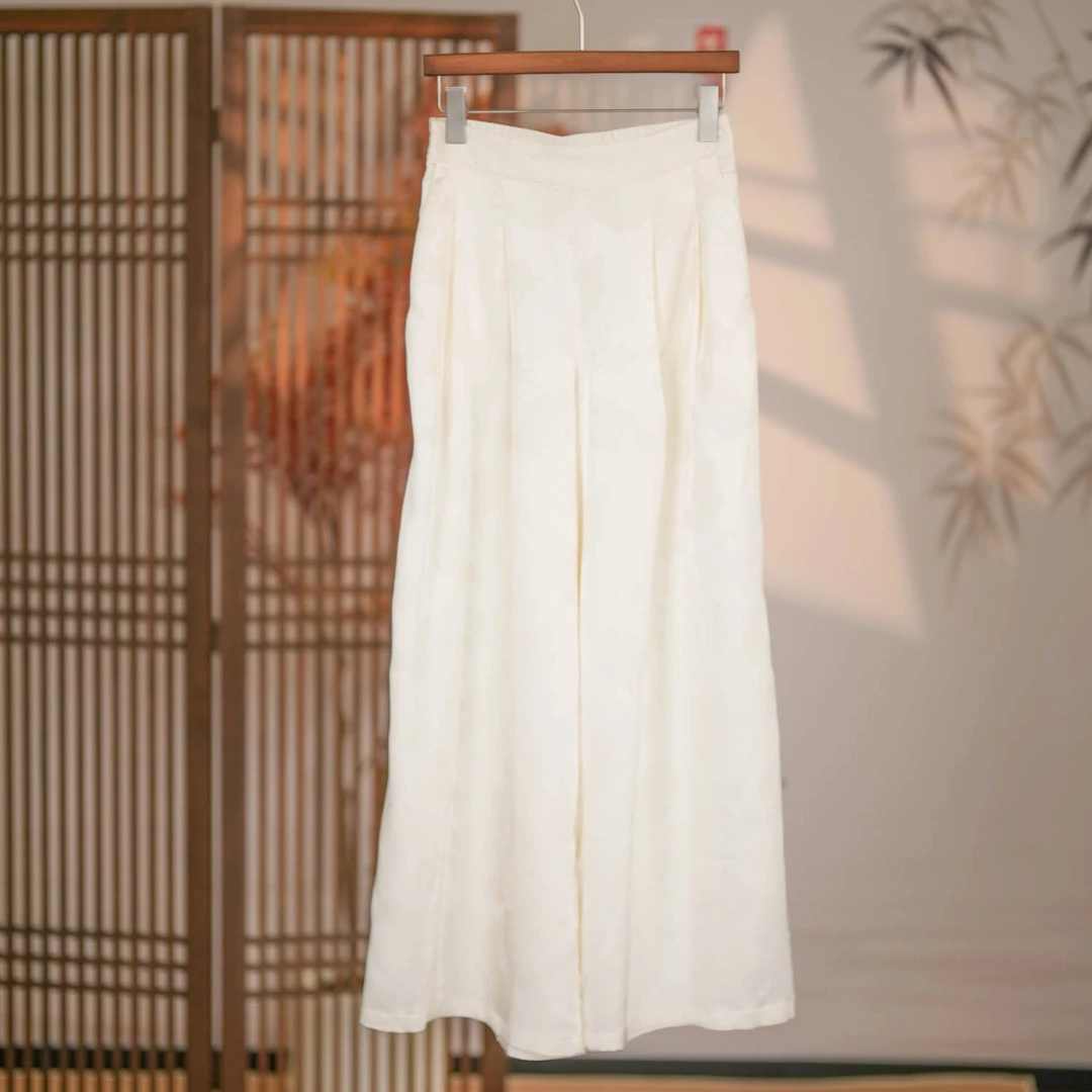 【花似海】YS1113 新中式时尚百搭裤子