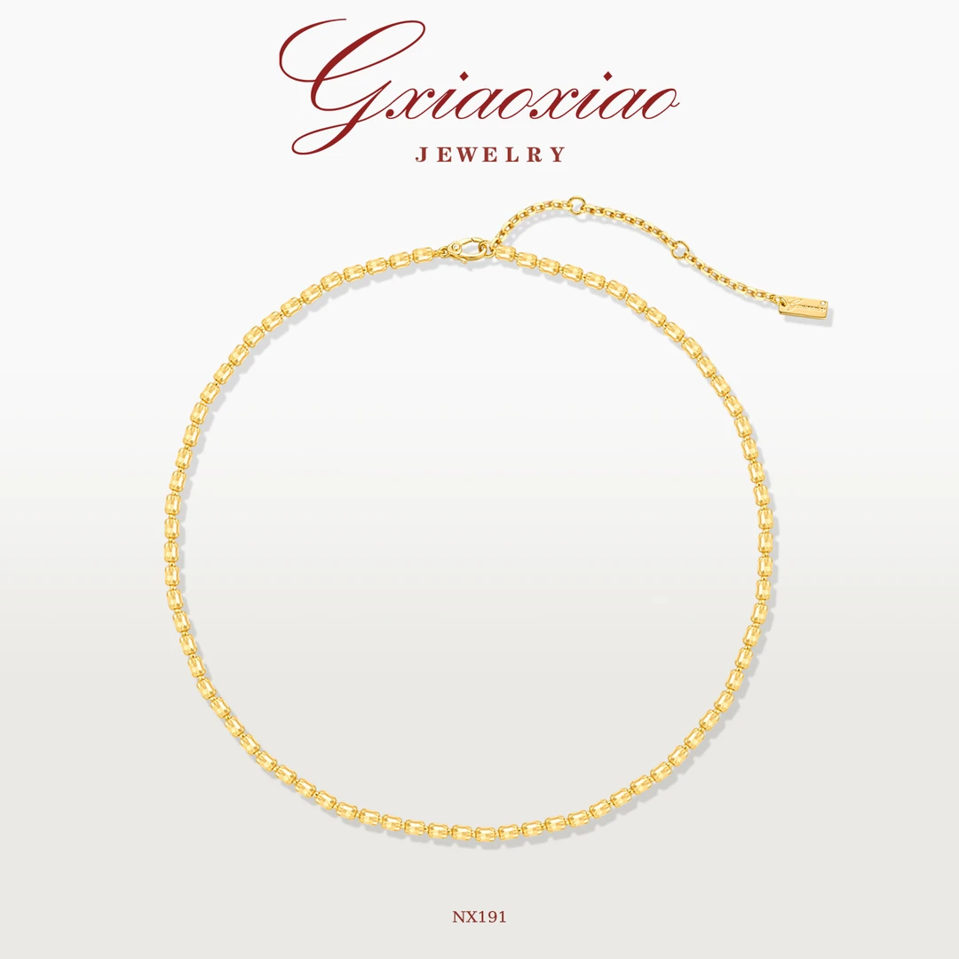 G XIAOXIAO 925银 镀K金 气质百搭项链 NX187 NX188 NX191