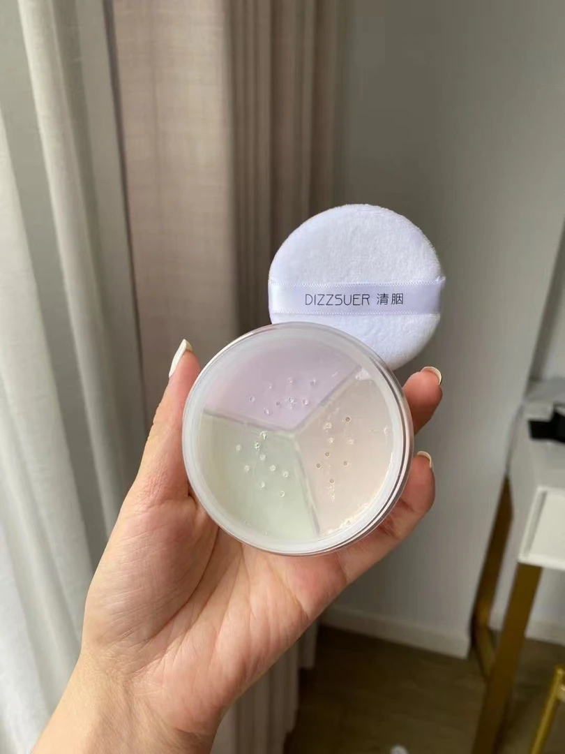 清胭盈雾裸光三色散粉