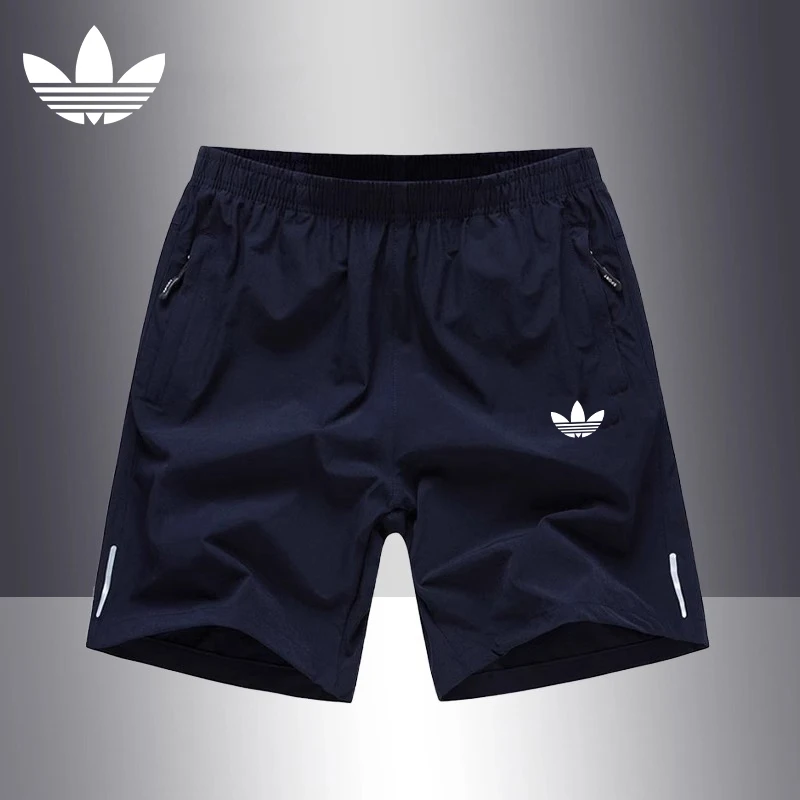 一折专区丨夏季新款休闲短裤子男士加肥加大码宽松冰丝速干运动裤