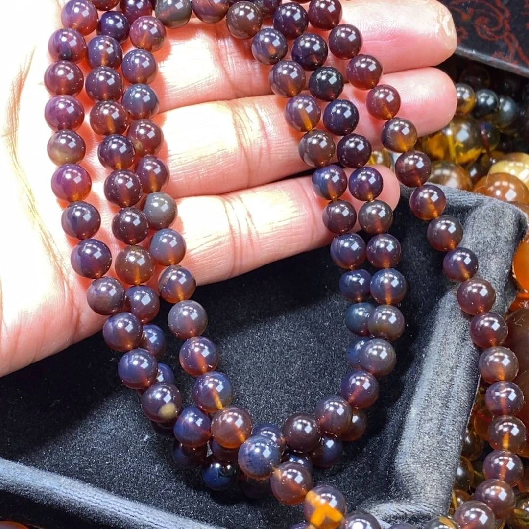琥珀手链未镶嵌用****8