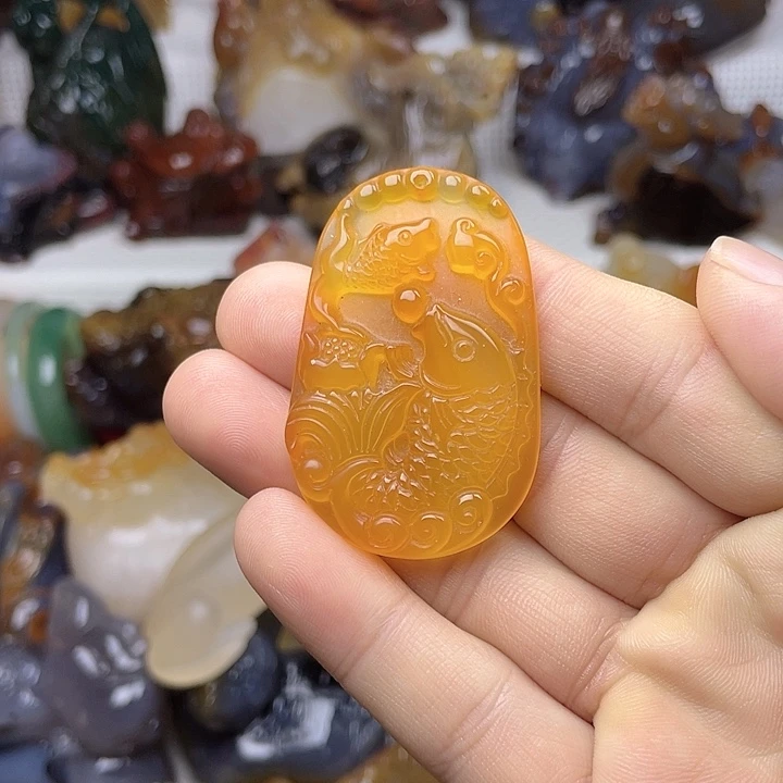 玛瑙/玉髓饰品未镶嵌