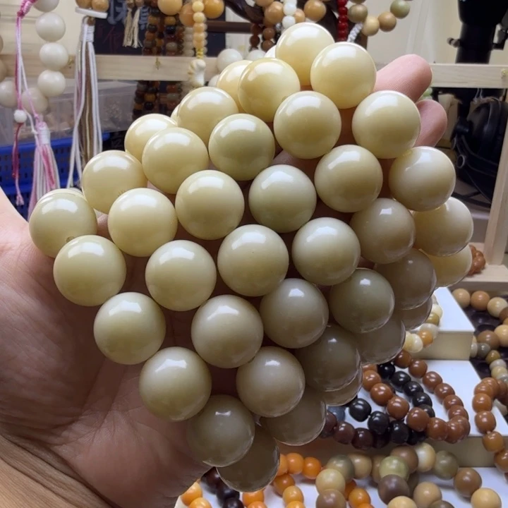 手串菩提根/象牙果卡18天然汤圆
