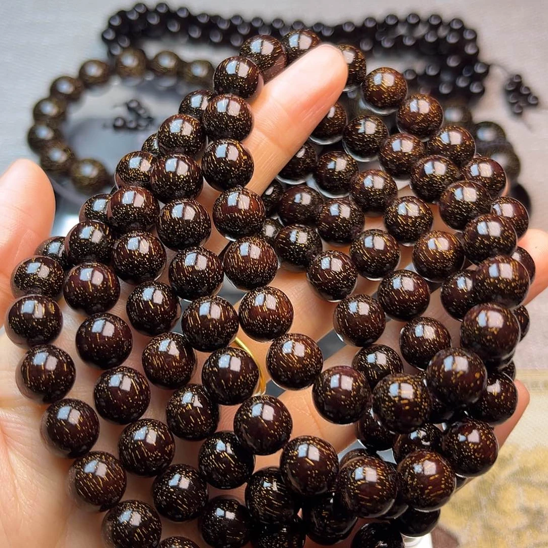 檀香紫檀（小叶紫檀）1.0 108 爆星