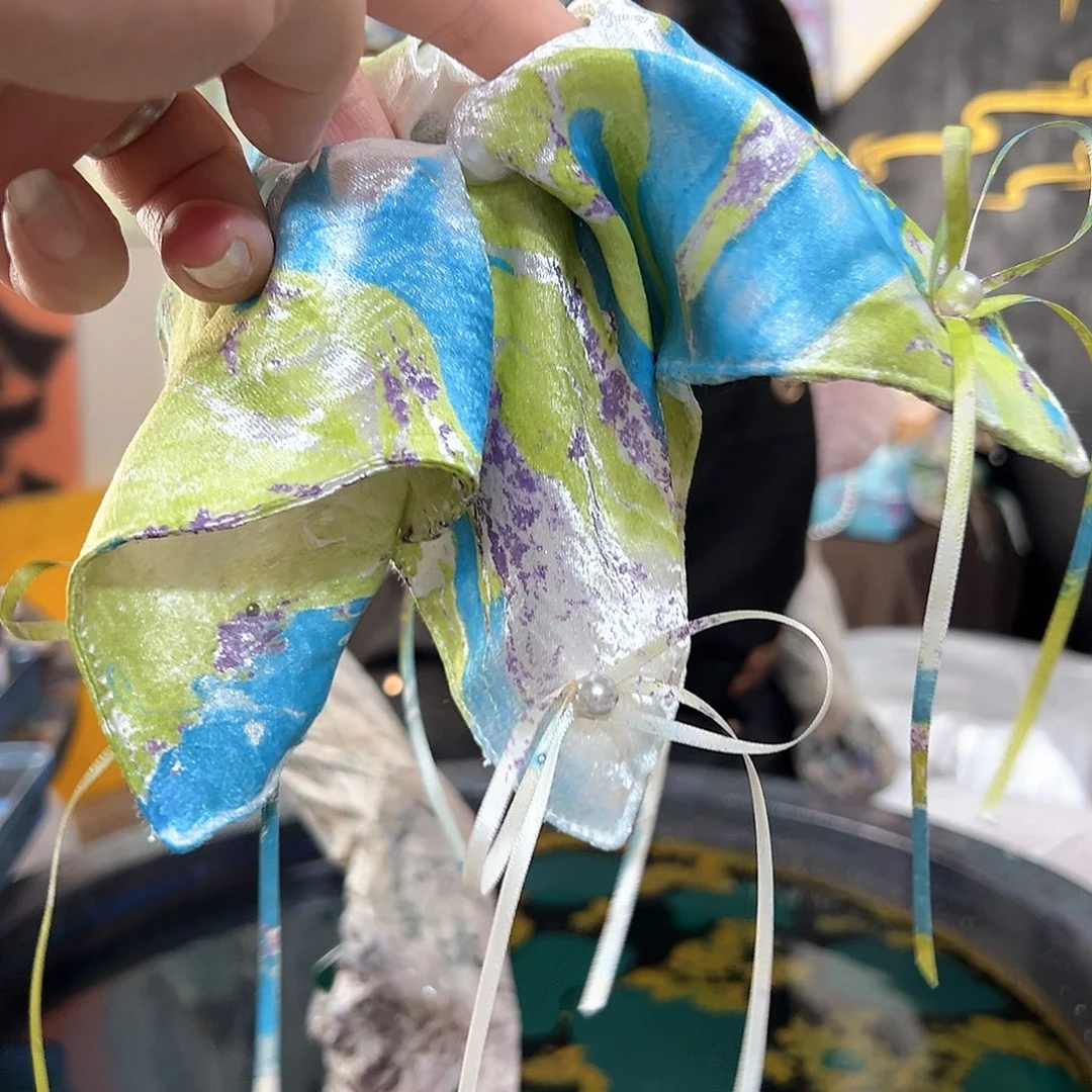 木***！478新款方巾发圈