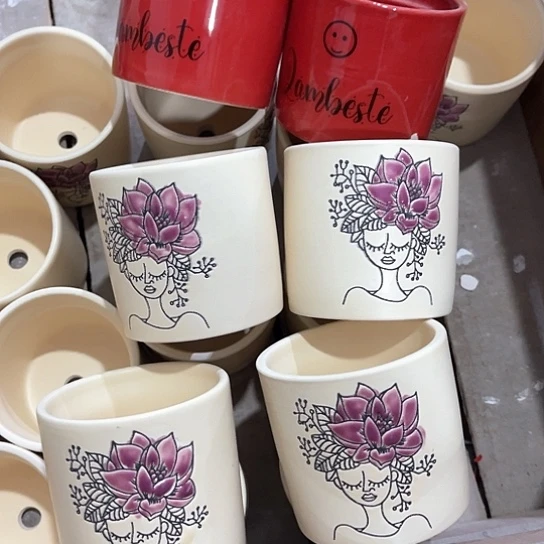 陶瓷外贸尾货多肉绿植陶瓷花盆