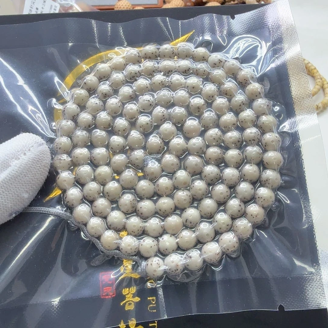 星月菩提吊坠28梵天头条糯冰卡姿兰大眼睛7圆108一物一图