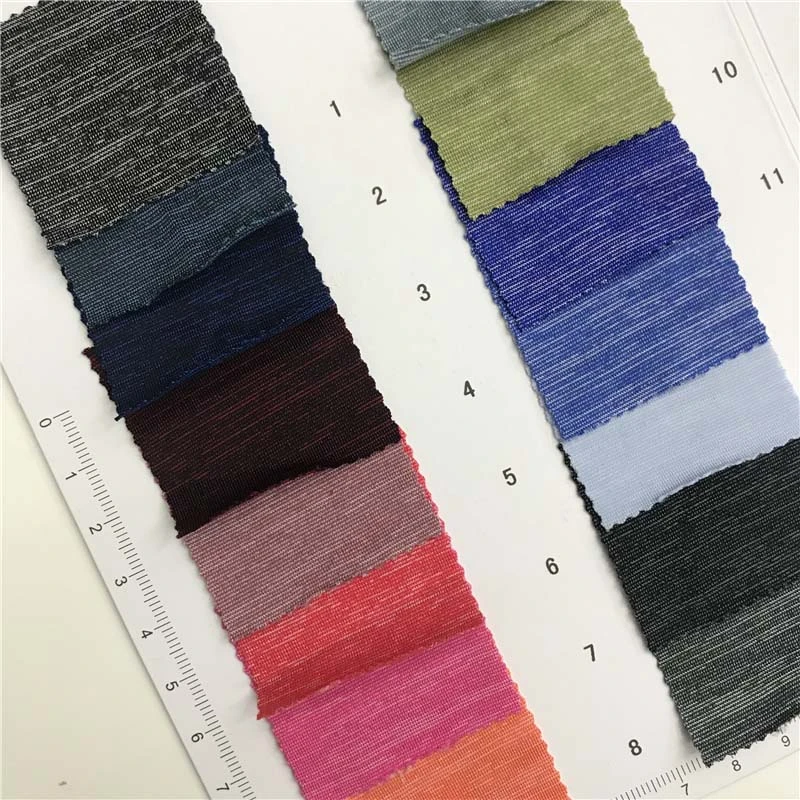 150g-160g雪花点针织面料29个颜色现货供应速干运动面料M353139