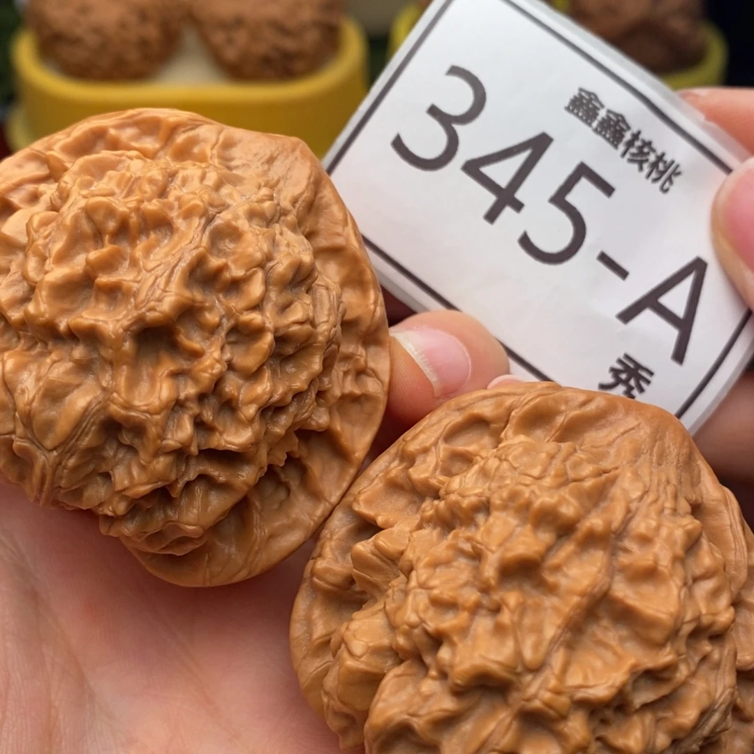 把件文玩核桃官帽50……