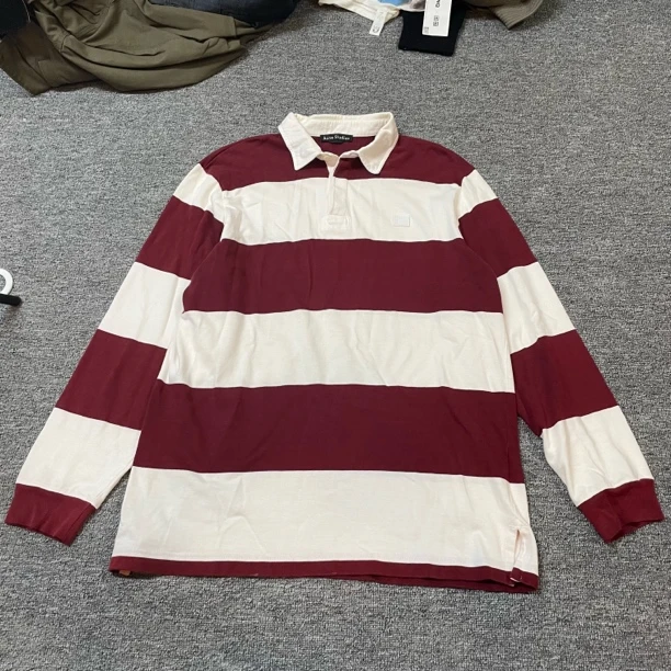 【胖胖甄选】Acne Studios AS 条纹Polo衫