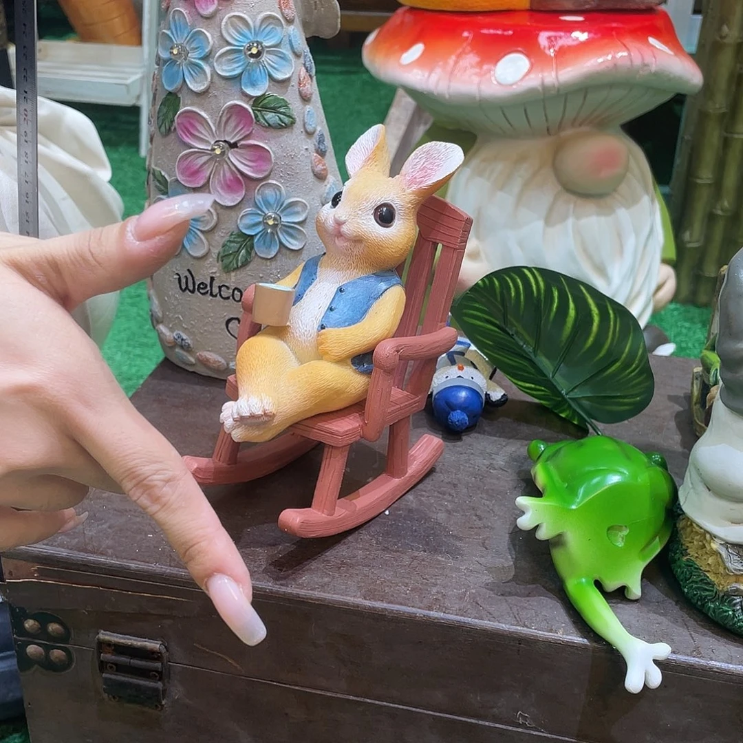 摆件花园摆件红红火火