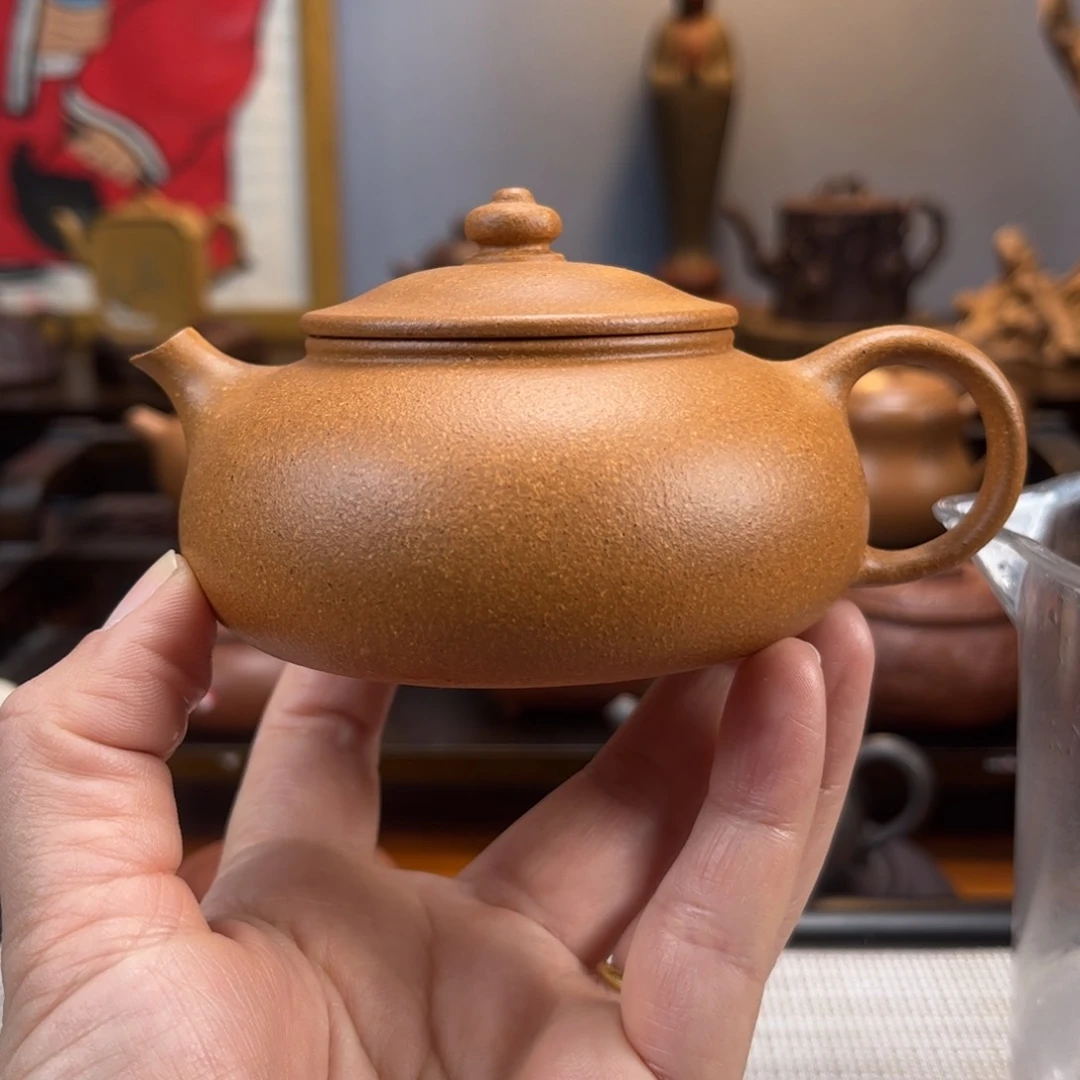 紫砂茶具半手工制作