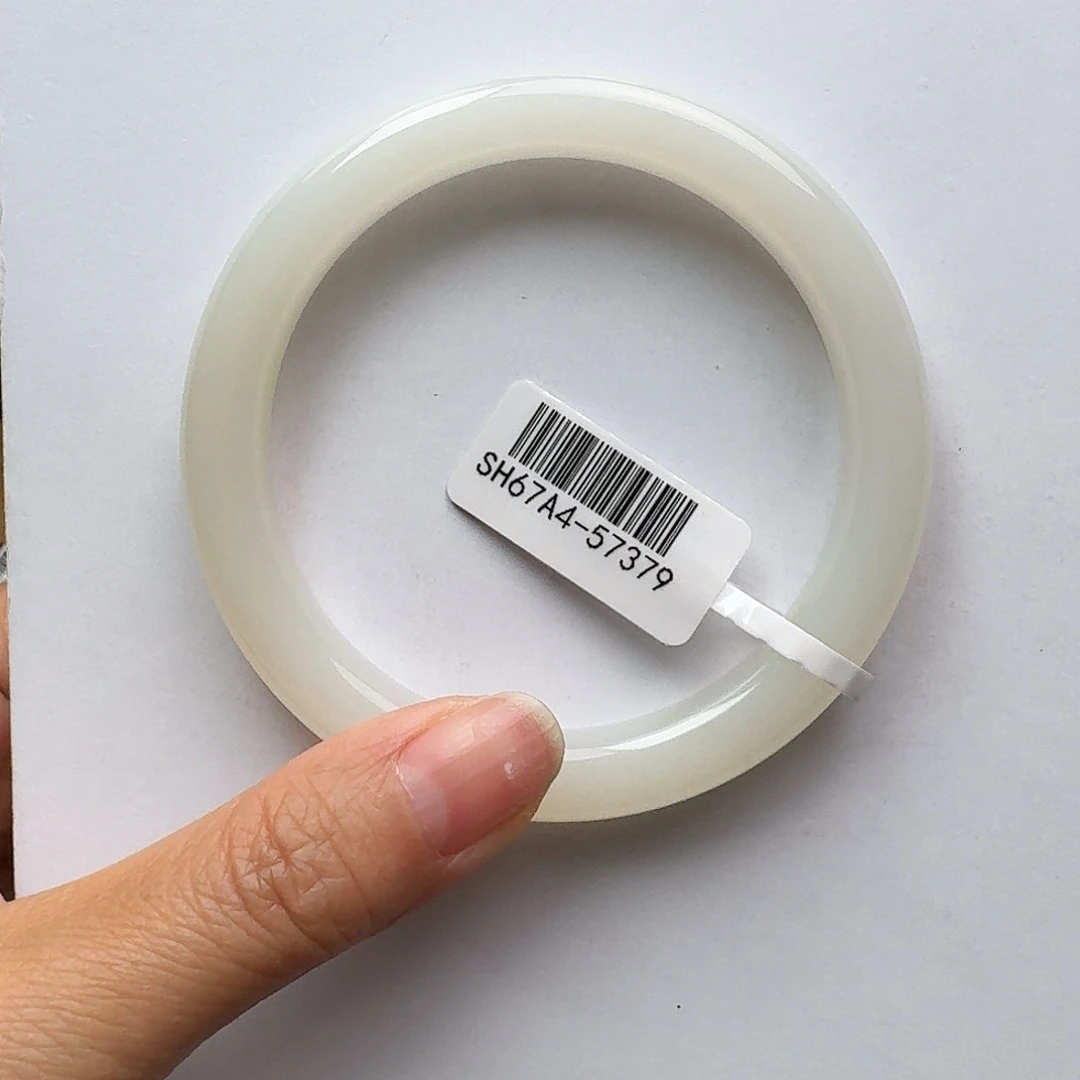 和田玉未镶嵌手镯59