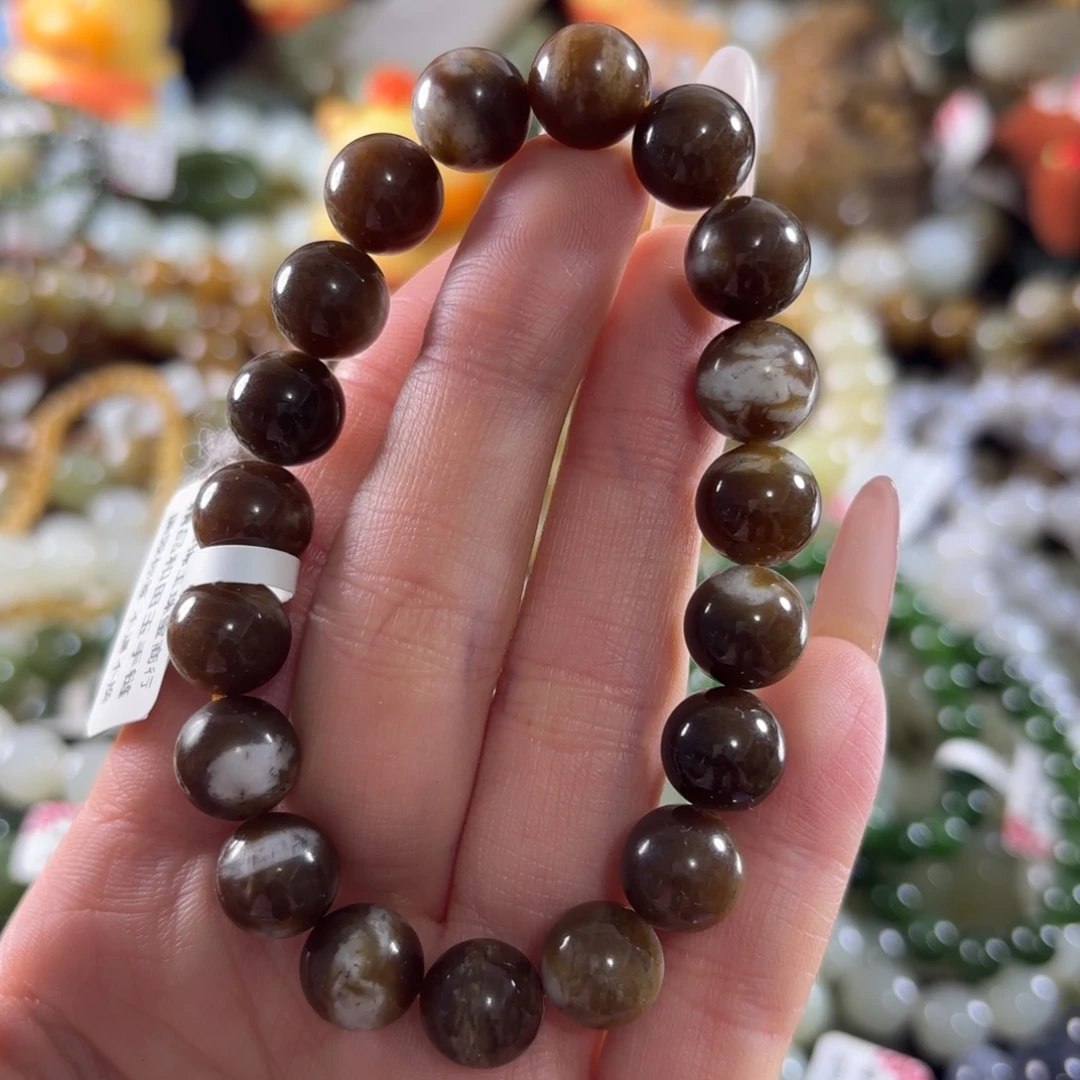 和田玉未镶嵌手串235