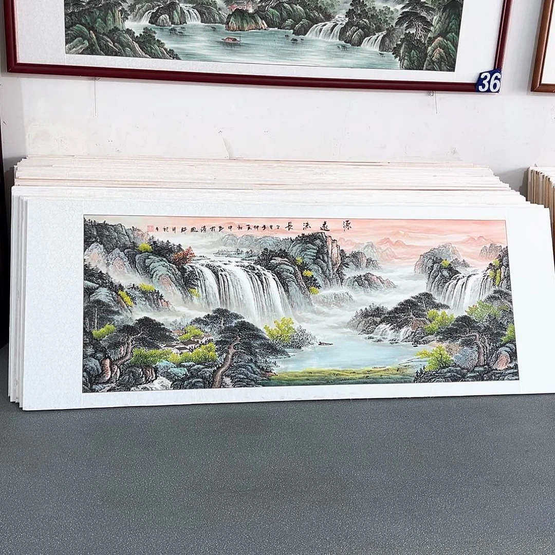 国画手绘保证假一罚万