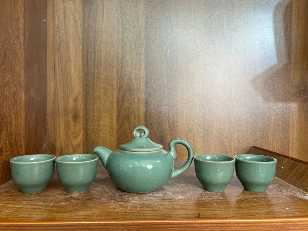 B114景德镇制陶瓷一壶4杯