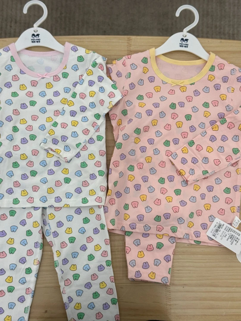 [兔子糖果100-120]更喜女孩秋衣秋裤套装