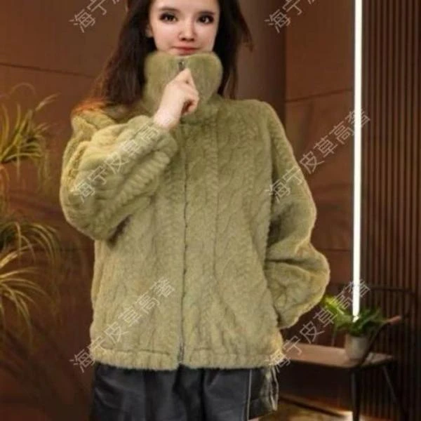 品优-【海宁正品】高端定制轻奢设计款短洋气外套4857-小敏