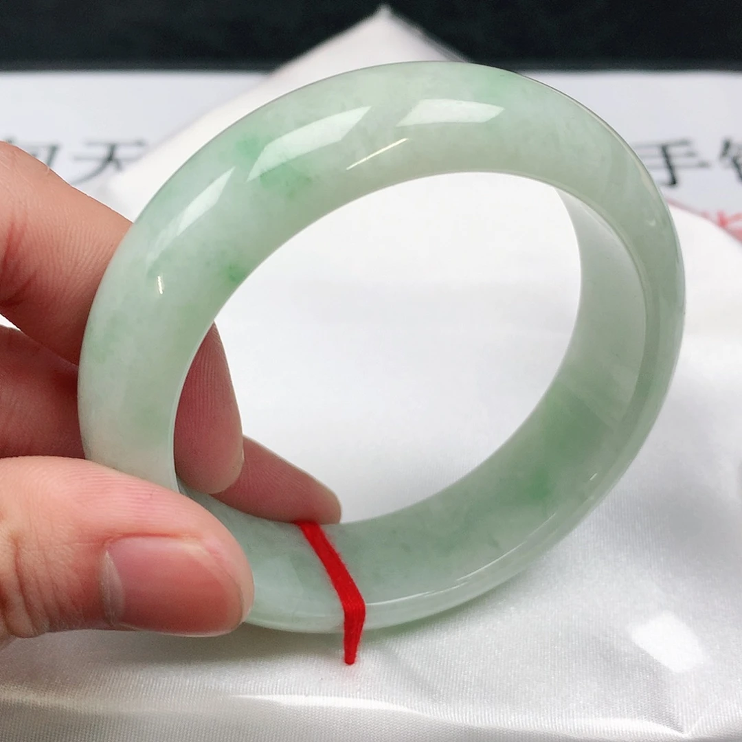 翡翠手镯未镶嵌圈58