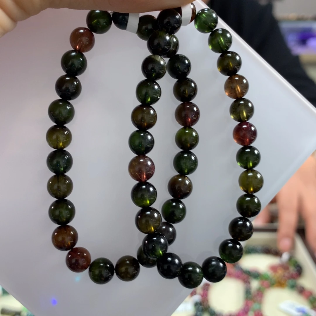 碧玺手链未镶嵌多样性发其一条7➕