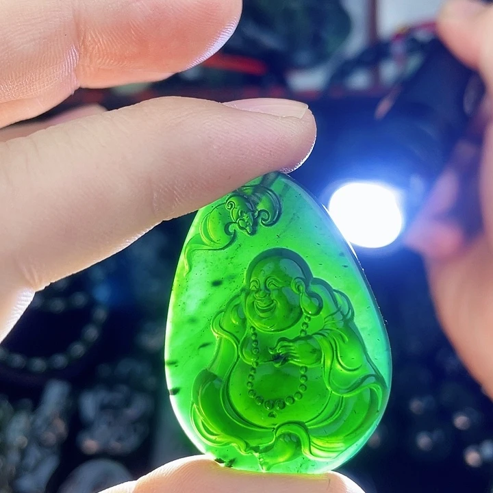 蛇纹石玉未镶嵌手链