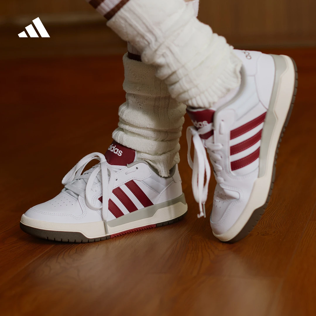 双旦礼遇阿迪达斯 ENTRAP美式校园风运动鞋复古篮球风板鞋 JQ3926