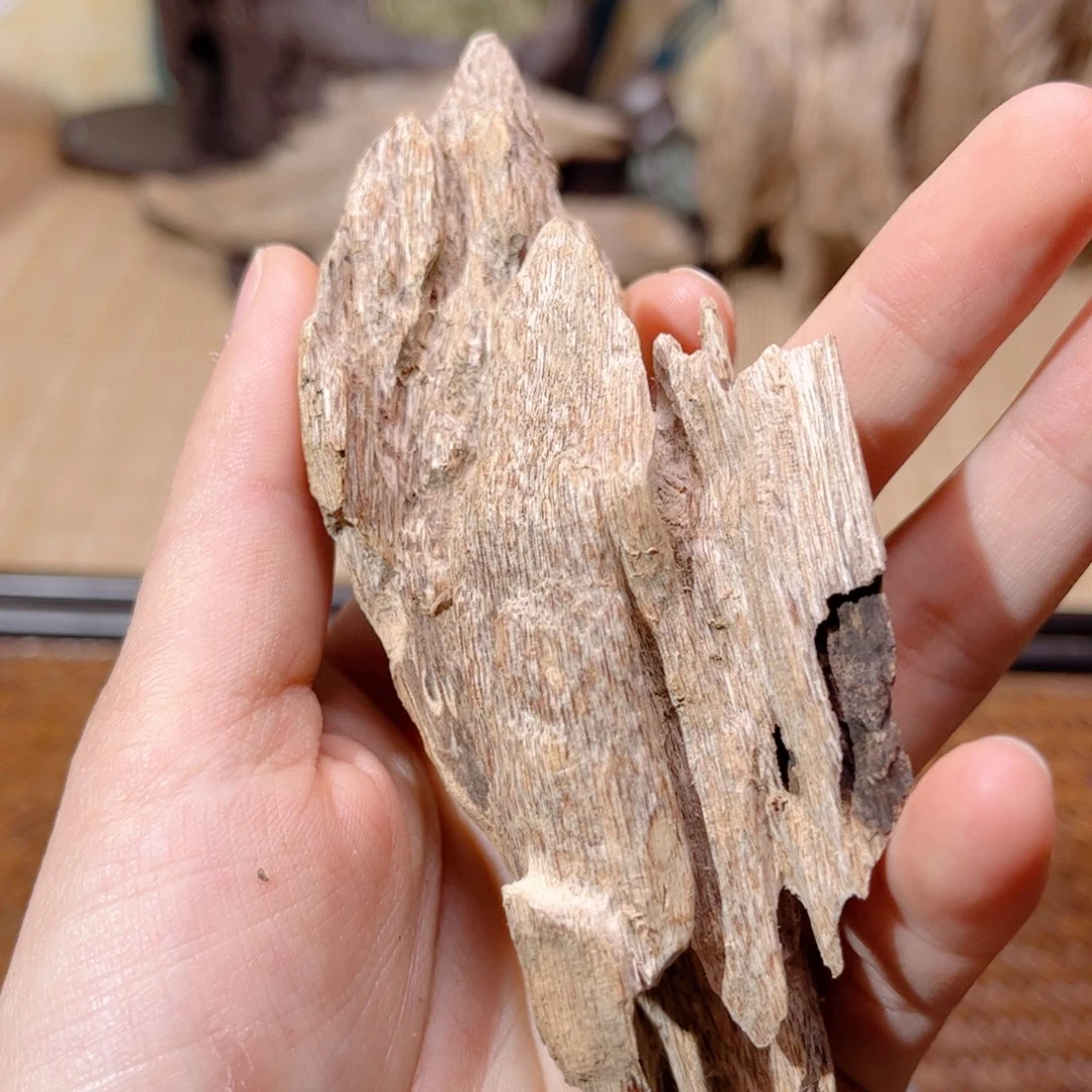 香榧木海南木料大山虎斑棋13.9克