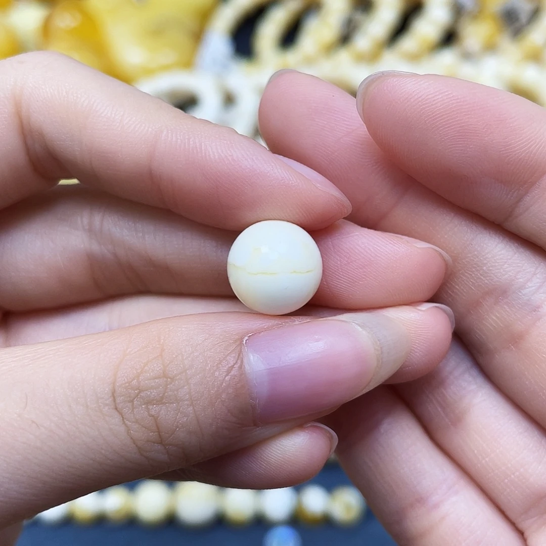 裸石蜜蜡未镶嵌圆珠11.5mm