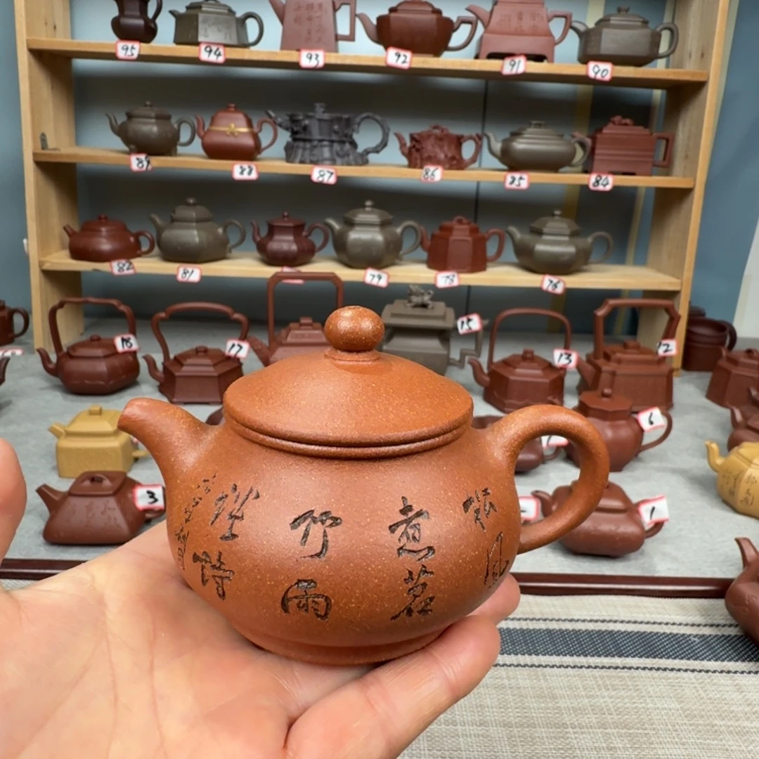 茶壶段泥半手工制作