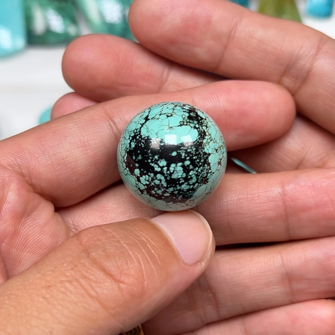 r***e绿松石未镶嵌珠宝奇石