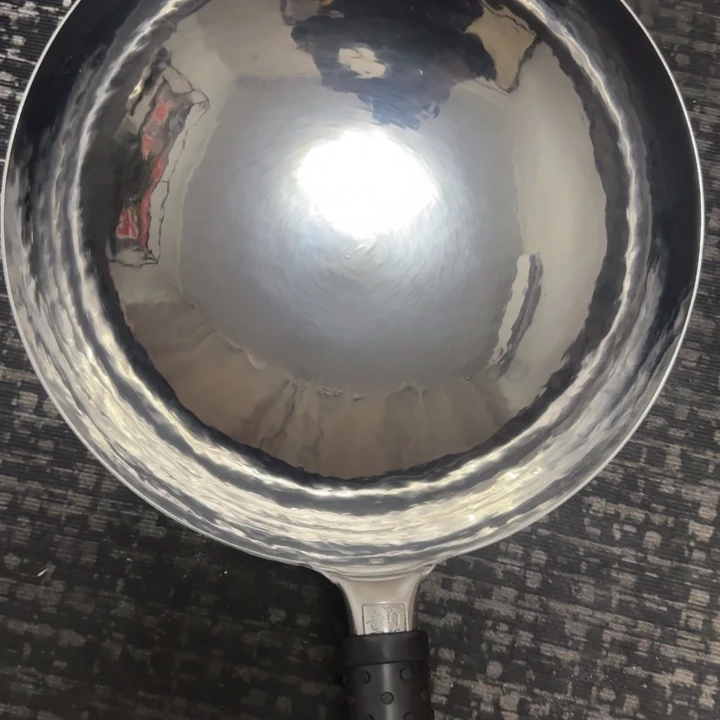 熟铁手工锻打铁锅34