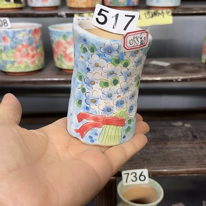 手工制作多肉花盆