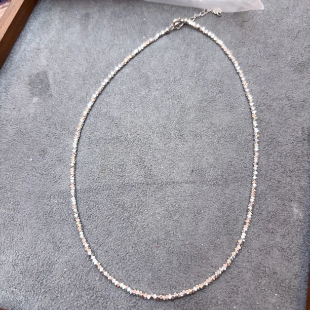 铜合金项链 B230高级韩系闪亮项链