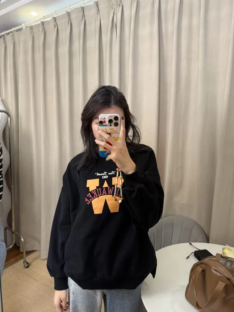 女款卫衣黑色气质款