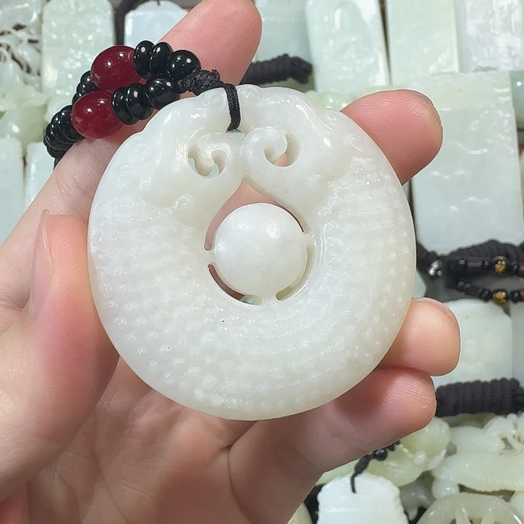 和田玉未镶嵌摆件