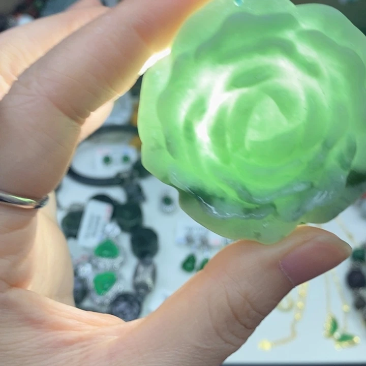 颈饰未镶嵌翡翠项链3