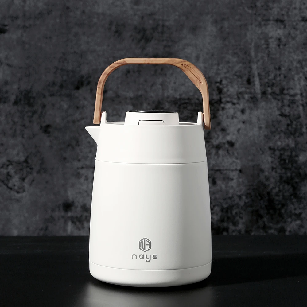 NAYS高端轻奢开水保温壶大容量真空焖烧壶家用小型保温桶E187#